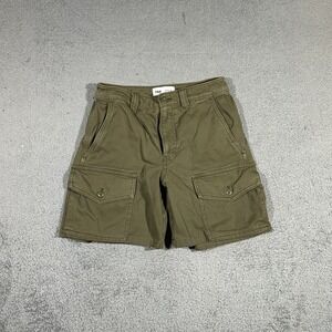 Aritizia TNA Women's Cargo Shorts Size 0 Militray Green Utility Pockets #1809